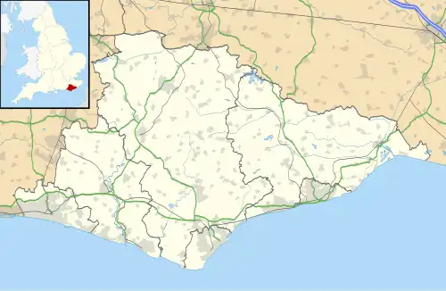 Pett is located in East Sussex