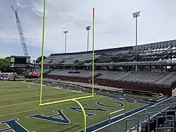 Stadium eastward stands being built