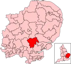 Map of constituency