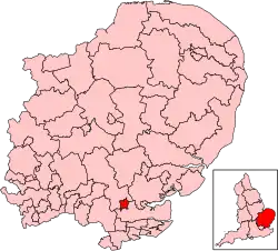 Map of constituency