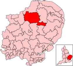 Map of constituency