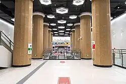 Eastern part of the original reserved platform converted to the conversion level (December 2024)