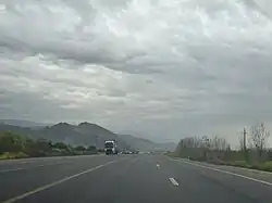 Eastern exit of Kazerun