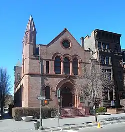 The Ebenezer Gospel Tabernacle at 121st Street, formerly the Lenox Avenue Unitarian Church (1889): 59