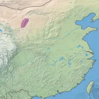 Ecoregion territory (in purple)