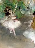 Edgar Degas: Balletttänzerinnen Privatsammlung