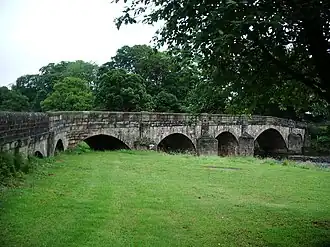 Edisford Bridge over the River Ribble