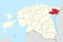 Alutaguse Parish within Ida-Viru County.