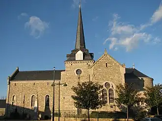 The church in Treffléan