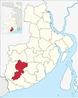 Location of Egra II