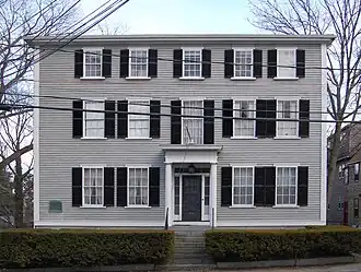 The Elbridge Gerry House in Marblehead, Massachusetts