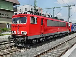 155 040-9 at Worms Hauptbahnhof, 2009
