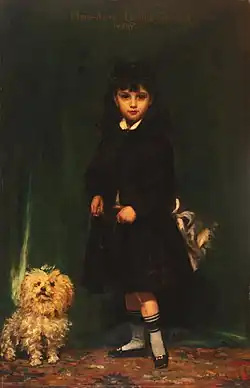 Carolus-Duran: Marie-Anne, the Artist's Daughter 1874