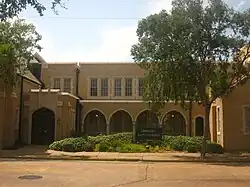 Emmanuel Baptist Church on Jackson Street in downtown Alexandria