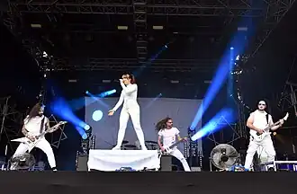 Enemy Inside performing at Wacken Open Air 2023