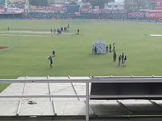 England Vs India T20 match practice session at Green Park Stadium