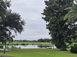 English Turn golf course and pond