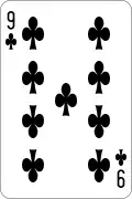 9 of clubs
