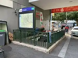 Entrance at Impasse Joinville