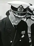 Peaked cap model 1948 worn by Stig H:son Ericson.