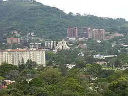 Skyline of Escazu City
