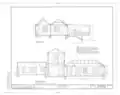 HABS: Great House section drawings.