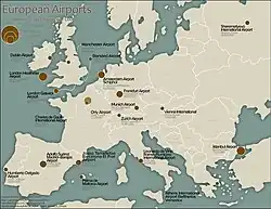 The 20 busiest airports in Europe by passenger count (2023)