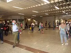 The station's concourse level