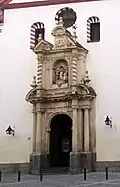 Decorated portal