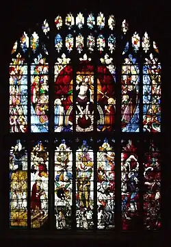 The Last Judgement, St Mary's Church, Fairford, Barnard Flower (1500–17)[30]