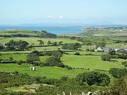 Farmland near Morfa Bychan