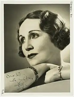 Fay Compton, actor, 1938