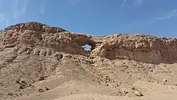 Ferdows Hole-in-the-Rock, located in Ferdows County.