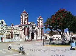 Santa Lucia church in the town's main plaza