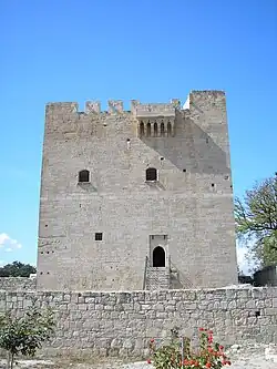 South-east view of Kolossi Castle