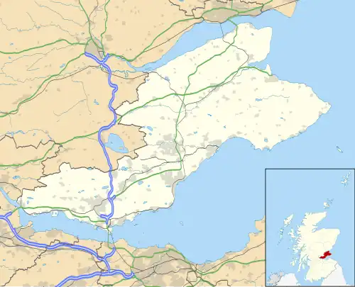 Cupar is located in Fife