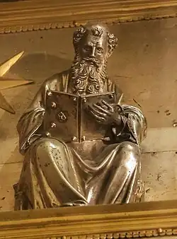 St. John the Evangelist, Silver Altar of Saint James, Pistoia Cathedral (1399–1400)