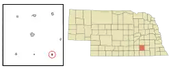 Location of Ohiowa, Nebraska