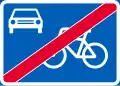 End of cycle street