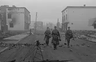 Finnish Troops in Rovaniemi (1944)
