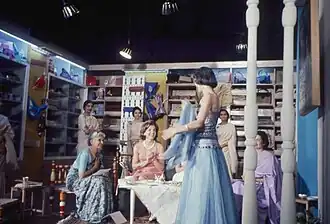 Bery with Kennedy, Catherine Galbraith and Gandhi[13]