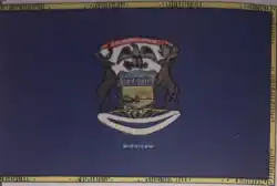 Depiction of the state flag from 1917