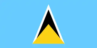 Flag of Saint Lucia