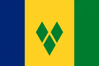 Flag of Saint Vincent and the Grenadines