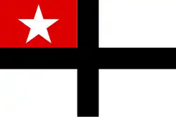 Flag of the Tupua Tamasesse in the Kingdom of Samoa (1887–1889)