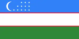 Flag of Uzbekistan