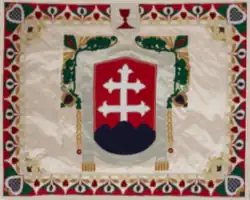 Flag of the 2nd Czechoslovak regiment Tatranský