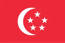 Flag of the President of Singapore