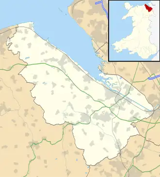 Rhydymwyn is located in Flintshire