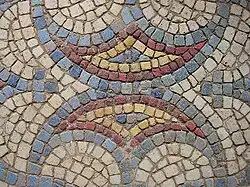 Floor mosaic detail